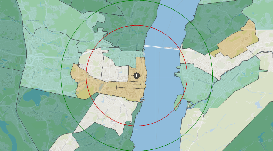 Newburgh, New York - Average Household Expenditure for Health Insurance